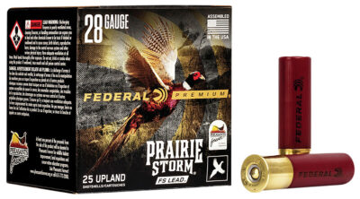 Federal PFX289FS6 Premium Prairie Storm FS 28Gauge 2.75″ 13/16oz 6Shot 25 Per Box/10 Case