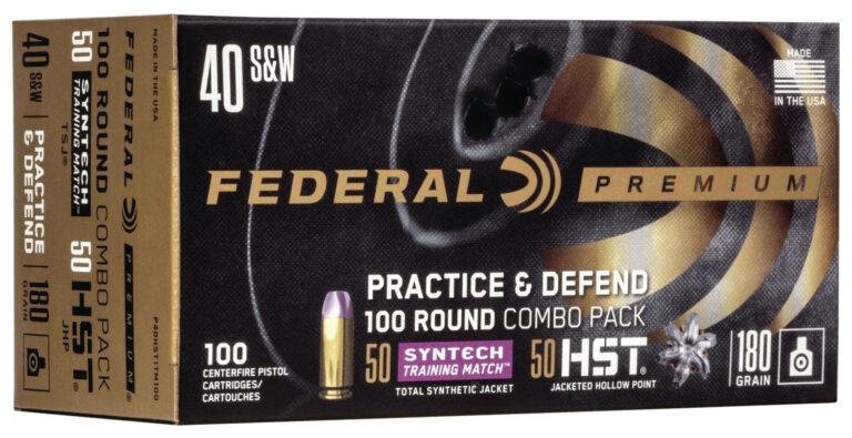 FED PREMIUM 40SW 180GR PRACTICE DEFEND 100/5