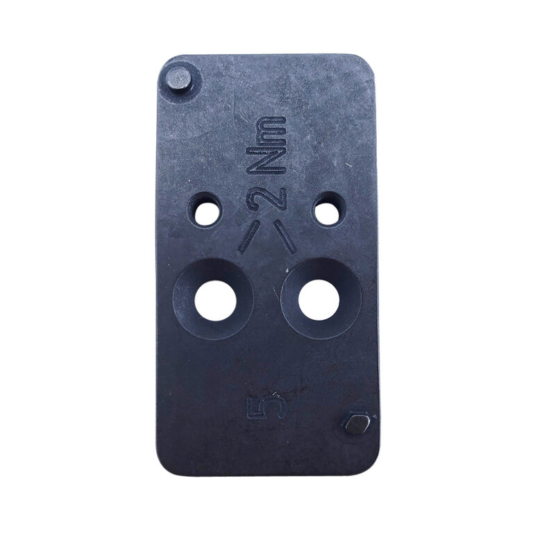 HK 50254265 Optic Plate #5 Black Steel, Fits HK VP9 OR Burris/Vortex Pattern Footprint Mount