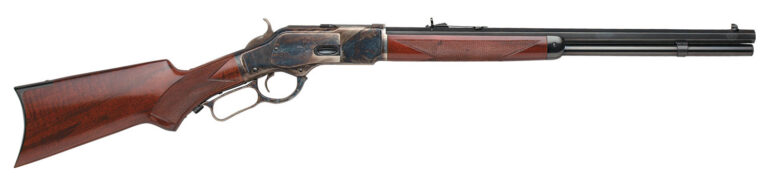 Taylors & Company 550175 1873 357 Mag Caliber with 10+1 Capacity, 20" Blued Octagon Barrel, Color Case Hardened Metal Finish & Walnut Fixed Pistol Grip Stock Right Hand (Full Size)