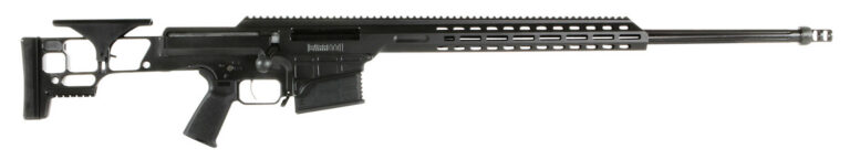 SMR MRAD Fixed Stock 338 Lapua 26'' Fluted W (1) 10RND MAGS Black Cerakote