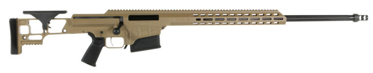 SMR MRAD Fixed Stock 338 Lapua 26'' Fluted W (1) 10RND MAGS FDE Cerakote