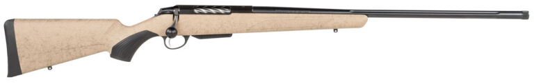 Tikka T3 JRTXRT341 T3x Lite 300 WSM 3+1 24.30" Tan w/Black Spider Webbing Rought