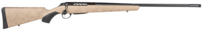 Tikka JRTXRT370 T3x Lite 7mm Rem Mag 3+1 24.30″ Fluted/Threaded, Black Barrel/Rec, Black Webbed Tan Roughtech Synthetic Stock, Interchangeable Grip, Muzzle Brake