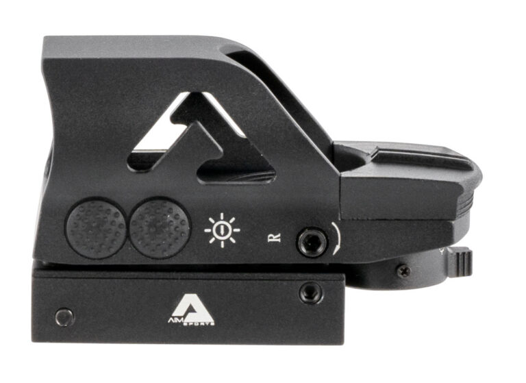 Aim Sports RT506C Full-Size Reflex Sight Matte Black 1x34mm Red/Green Multi Reticle