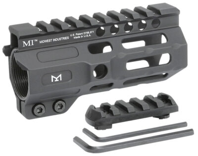 COMBAT M-LOK FREE FLOAT HANDGUARDS FOR AR-15 COMBAT HANDGUARD M-LOK ALUMINUM 4.5   BLACK