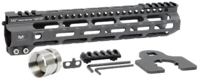 Midwest Industries MIULW105 Ultralight  AR-15 Black Hardcoat Anodized Aluminum/Polymer 10.50″ Picatinny/M-LOK