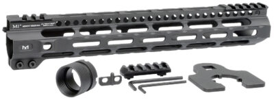 Midwest Industries MIULW12625 Ultralight  AR-15 Black Hardcoat Anodized Aluminum/Polymer 12.625″ Picatinny/M-LOK