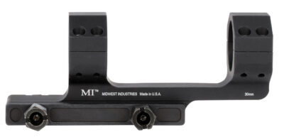 Midwest Industries MISM30G2 Gen 2  Scope Mount AR-Platform 30mm Black Hardcoat A