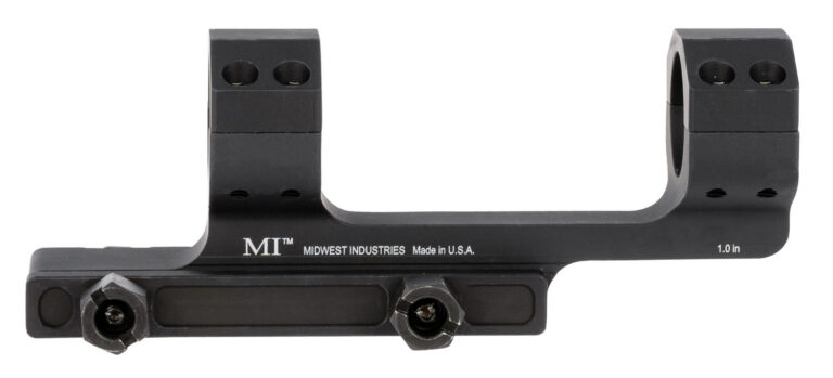 Midwest Industries MISM1G2 Gen 2  Scope Mount AR-Platform 1" Black Hardcoat Anod