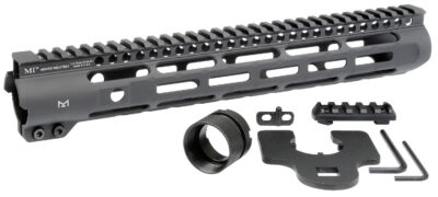 Midwest Industries MISLH12625 Slimline  AR-15 Black Hardcoat Anodized Aluminum/Polymer 12.625″ Picatinny/M-LOK
