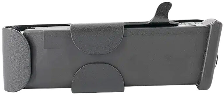 1791 Gunleather TACSNAG158R Snagmag  Single Black Leather Belt Clip Compatible w/ 10rd Glock 43X/48 Right Hand