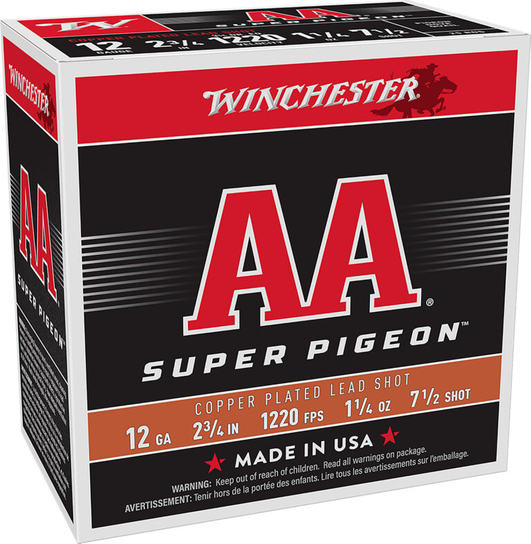 AA 12 GAUGE 2-3/4'' 1-1/4oz #7.5 SHOT SHOTGUN AMMO AA 12 GAUGE 2-3/4'' 1-1/4OZ # 7.5 SHOT 25/BOX