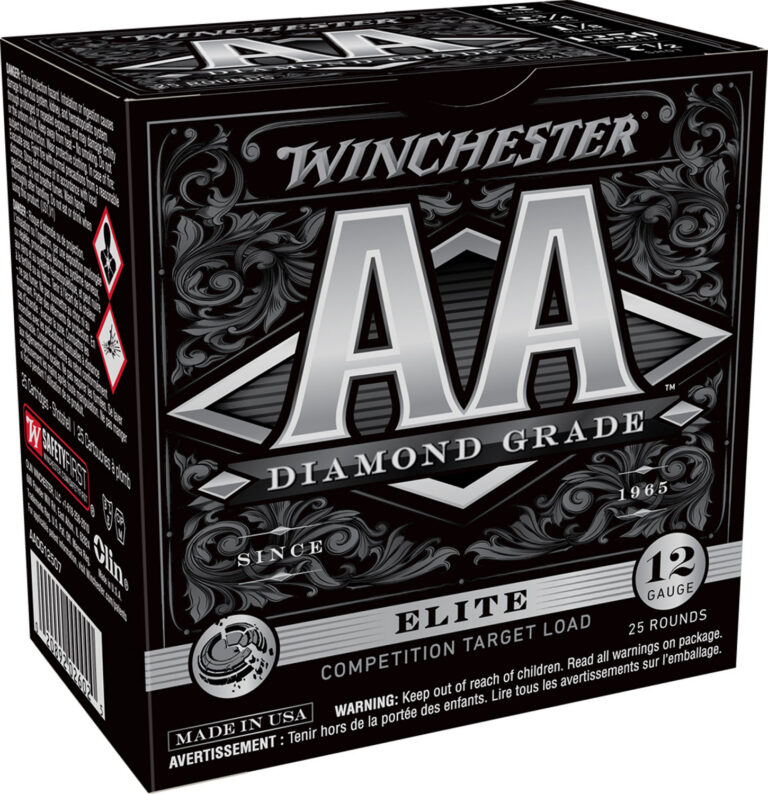 AA DIAMOND GRADE 12 GAUGE 1-1/8OZ #7.5 SHOT SHOTGUN AMMO AA DIAMOND GRADE 12 GAUGE 2-3/4'' 1-1/8OZ #7.5 SHOT 25/BOX