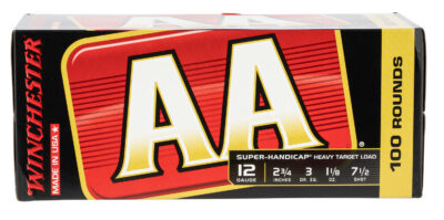 Winchester Ammo AAHA127VP AA Super Handicap Heavy Target 12Gauge 2.75″ 1 1/8oz 7.5Shot 100 Bx/2 Case *Value Pack