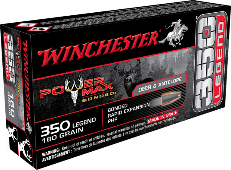 Winchester Ammo X3501BP Power Max Bonded 350 Legend 160 gr Protected Hollow Poi