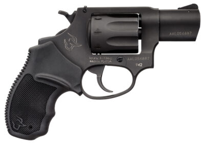 Taurus 2-942021 942  22 LR 8rd 2″ Barrel, Overall Matte Black Finish Steel & Finger Grooved Black Polymer Grip