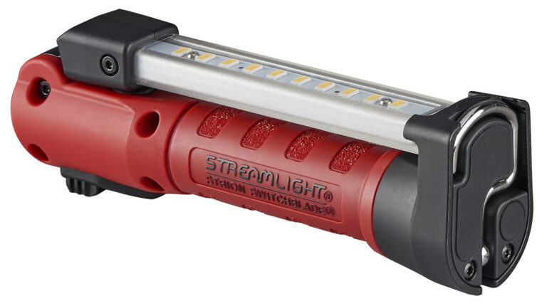 Streamlight 74850 Switch Blade  400/500 Lumens LED Polymer/Aluminum Red Lithium