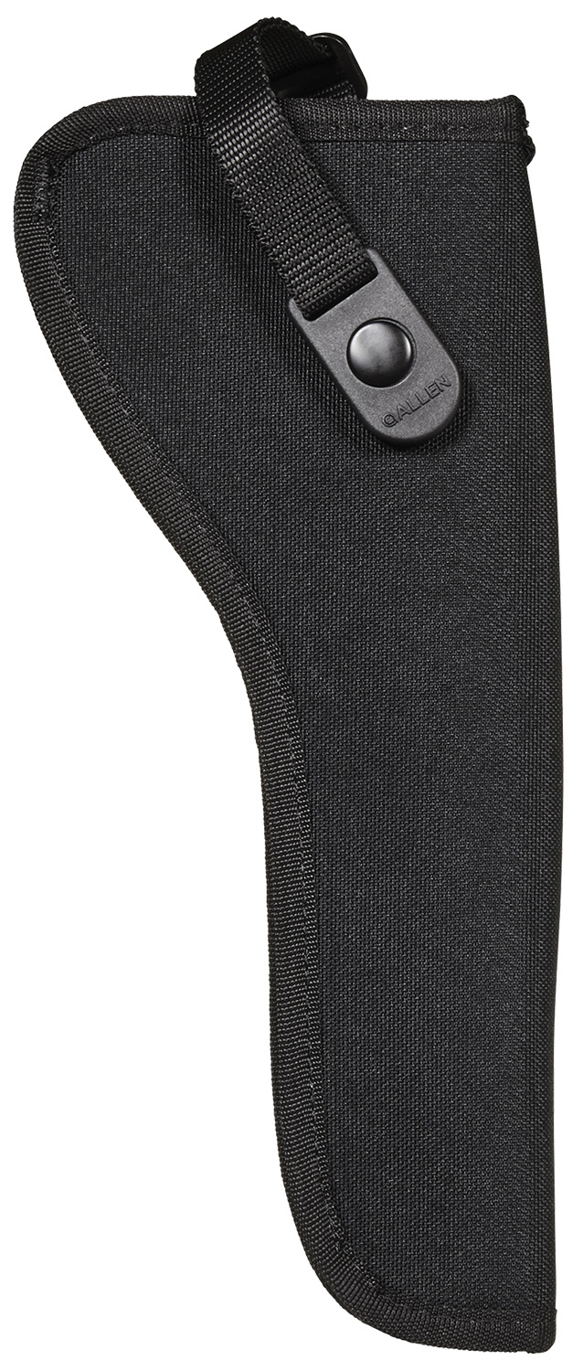 Allen 44810 Cortez Size 10 OWB Style Black Polyester, Adjustable Strap & Belt Loop Mount Type fits 7-8.5" Barrel Medium-Large DA Revolver Right Hand