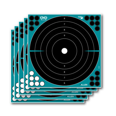 ALLEN GWG SPLASH ADHESIV 12 BULLSEYE 5PK