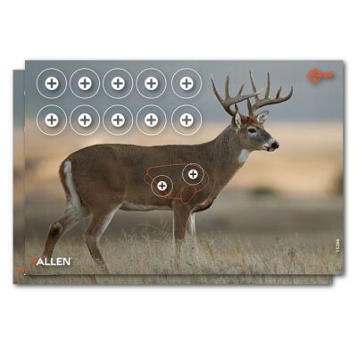 EZ-Aim 15286 Whitetail  Deer Paper Hanging 23″ x 35″ Multi-Color Includes Pasters 2 Per Pkg