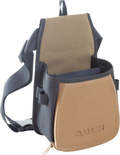 Allen 8303 Eliminator Basic Double Compartment Shooting Bag Black w/Tan Accents, Elastic Loops, Side Pockets & Molded Components 7″ x 4.75″ x 12″ Exterior Dimensions