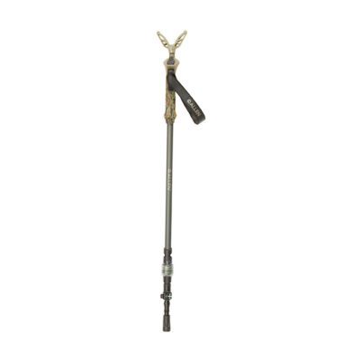 Allen 21447 Axial EZ-Stik Shooting Stick Monopod made of Matte Beetle Green Aluminum with Rubber Foot, Push Button Auto Slide Action, Post Attachment System & 29-61″ Vertical Adjustment