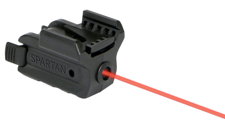 LaserMax SPSR Spartan  Red Laser 5mW Any w/1" Rail  & UP 650 nm Wavelength Black