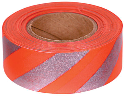 Allen 46 Flagging Tape Reflective Orange 150′ Roll