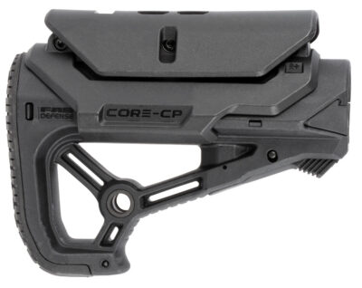 FAB Defense FX-GLCORESCP GL-Core CP CQB AR-15/M4 Black Polymer Stock
