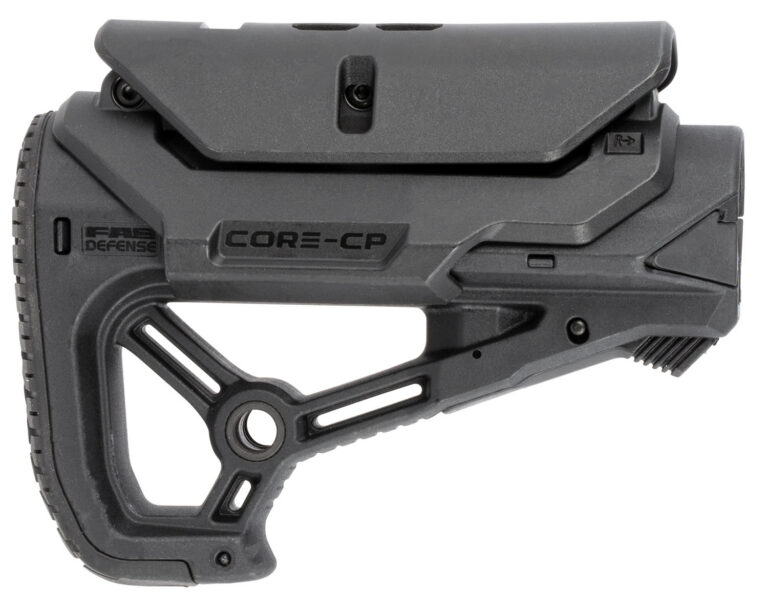 FAB Defense FX-GLCORESCP GL-Core CP CQB AR-15/M4 Black Polymer Stock
