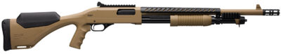 Winchester Repeating Arms 512410395 SXP Extreme Defender 12 Gauge 3″ 18″ 5+1 Flat Dark Earth Rec/Barrel Flat Dark Earth Fixed Pistol Grip with Adjustable Comb Stock