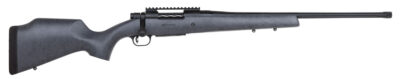 Mossberg 28103 Patriot Long Range Hunter 6.5 Creedmoor Caliber with 5+1 Capacity, 22″ Threaded/Fluted Barrel, Matte Blued Metal Finish & Sniper Gray Fixed Monte Carlo Stock Right Hand (Full Size)