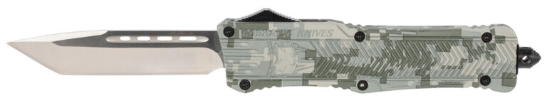 Cobra Tec Knives LADCCTK1LTNS CTK-1 Large OTF 3.75" D2 Steel Tanto Army DigiCamo