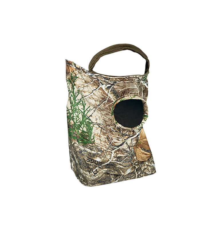 Primos PS6667 Stretch Fit Realtree Edge Neoprene 1/2 Face Mask OSFA