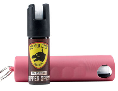 Guard Dog PSGDHHPK Harm & Hammer OC Pepper 0.50 oz Pink Includes Steel-Point Striker