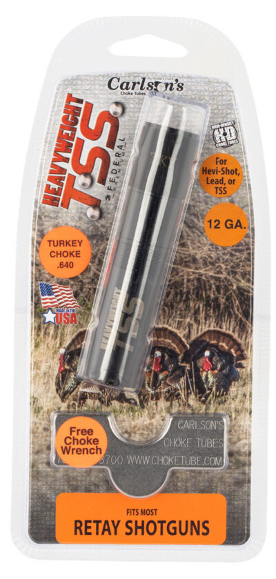 Carlson’s Choke Tubes 38027 TSS Turkey  Retay 12 Gauge Turkey Steel