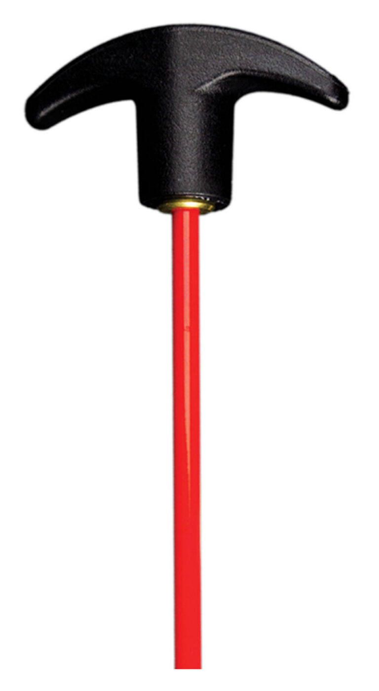 KleenBore SAF303 SAF-T-CLAD Cleaning Rod .17 - .177 Cal Rifle 33" with Swivel Handle