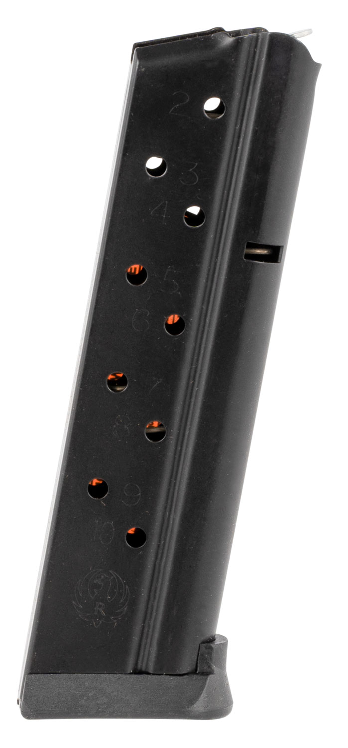 RUGER SR1911 COMPETITION 9MM LUGER 10RD MAGAZINE BLACK