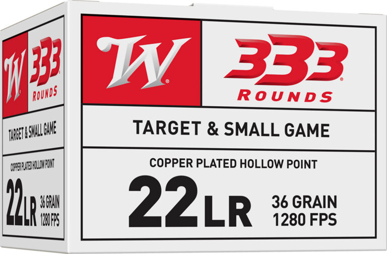 USA WHITEBOX 22 LONG RIFLE RIMFIRE AMMO 22 LONG RIFLE 36GR COPPER PLATED HOLLOW POINT 333/BOX