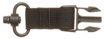 Tacshield T6093BK QD Sling Attachment  for QD Push Button Black Webbing
