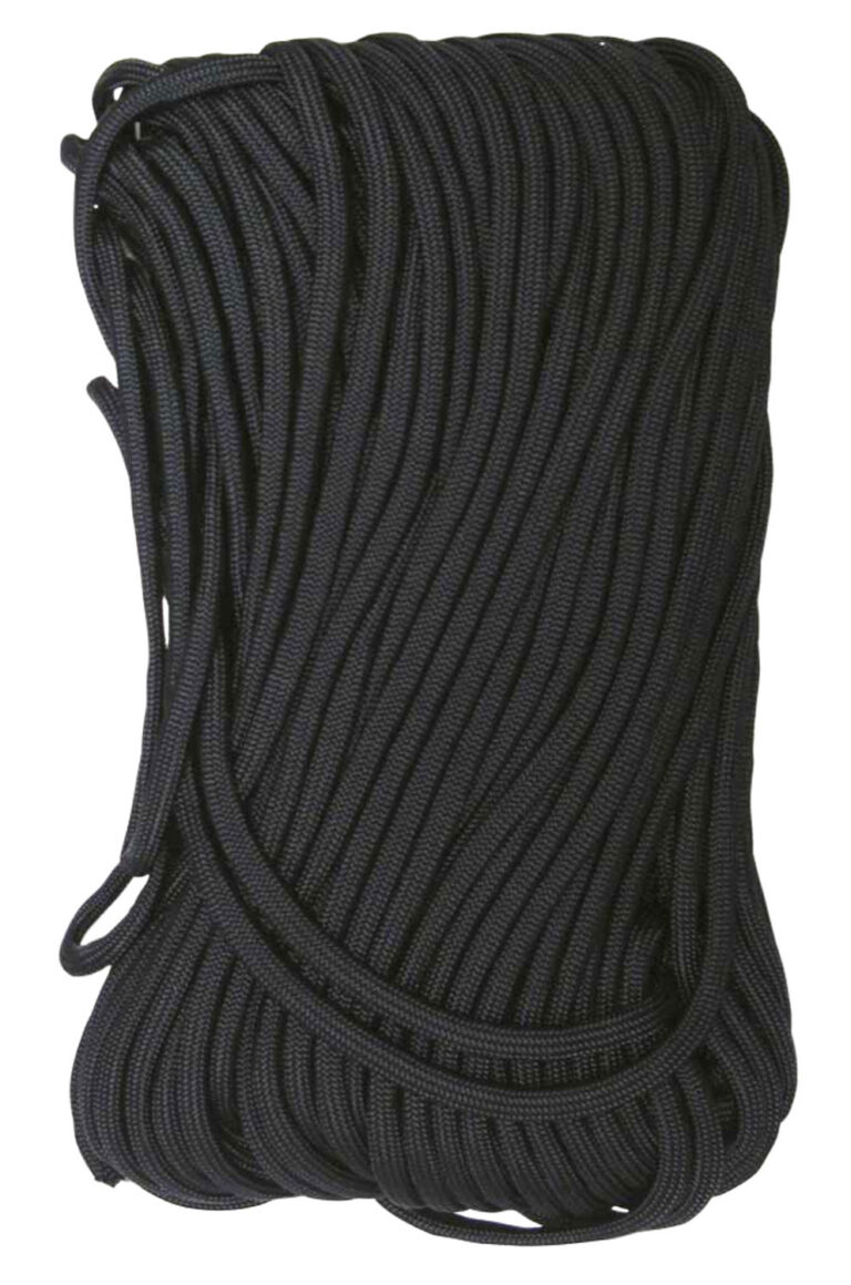 Tacshield 03010 550 Cord Black Paracord 100' Long