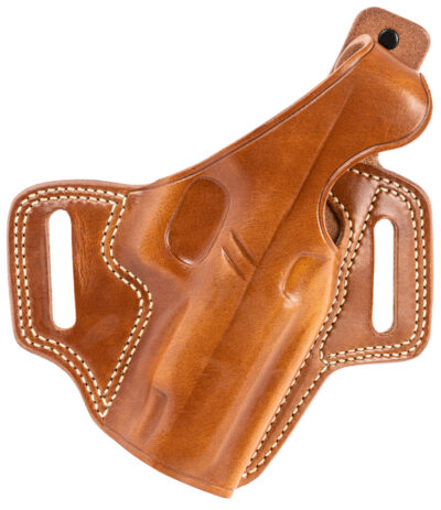 Galco FL834 Fletch High Ride Tan Leather Belt Fits Glock 48 Right Hand