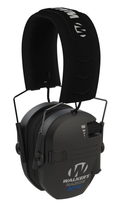 Walker’s GWPXDRSEM Razor X-TRM Digital Electronic Muff 21 dB Over the Head Black Polymer