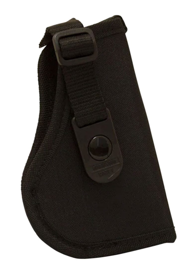 Birchwood Casey BC-NH06 Nylon Holster  Black Belt fits Glock 30,38 Ambidextrous