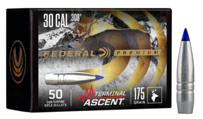 Federal PB308TA1 Terminal Ascent  30 Cal .308 175 gr Terminal Ascent 50