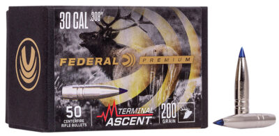 Federal PB308TA2 Terminal Ascent  30 Cal .308 200 gr Terminal Ascent 50
