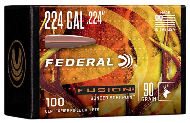 FED FB224F1 BULL .224 90FUS SP 100/4