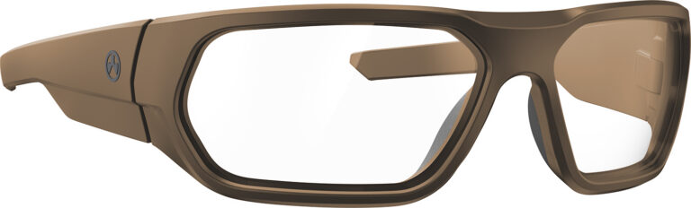 Magpul MAG1145-0-245-1000 Radius Clear Polycarbonate Flat Dark Earth