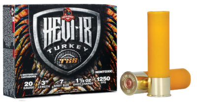HEVI-Shot HS7007 HEVI-18 TSS Turkey 20Gauge 3″ 1 1/2oz Tungsten 7Shot 5 Per Box/10 Case